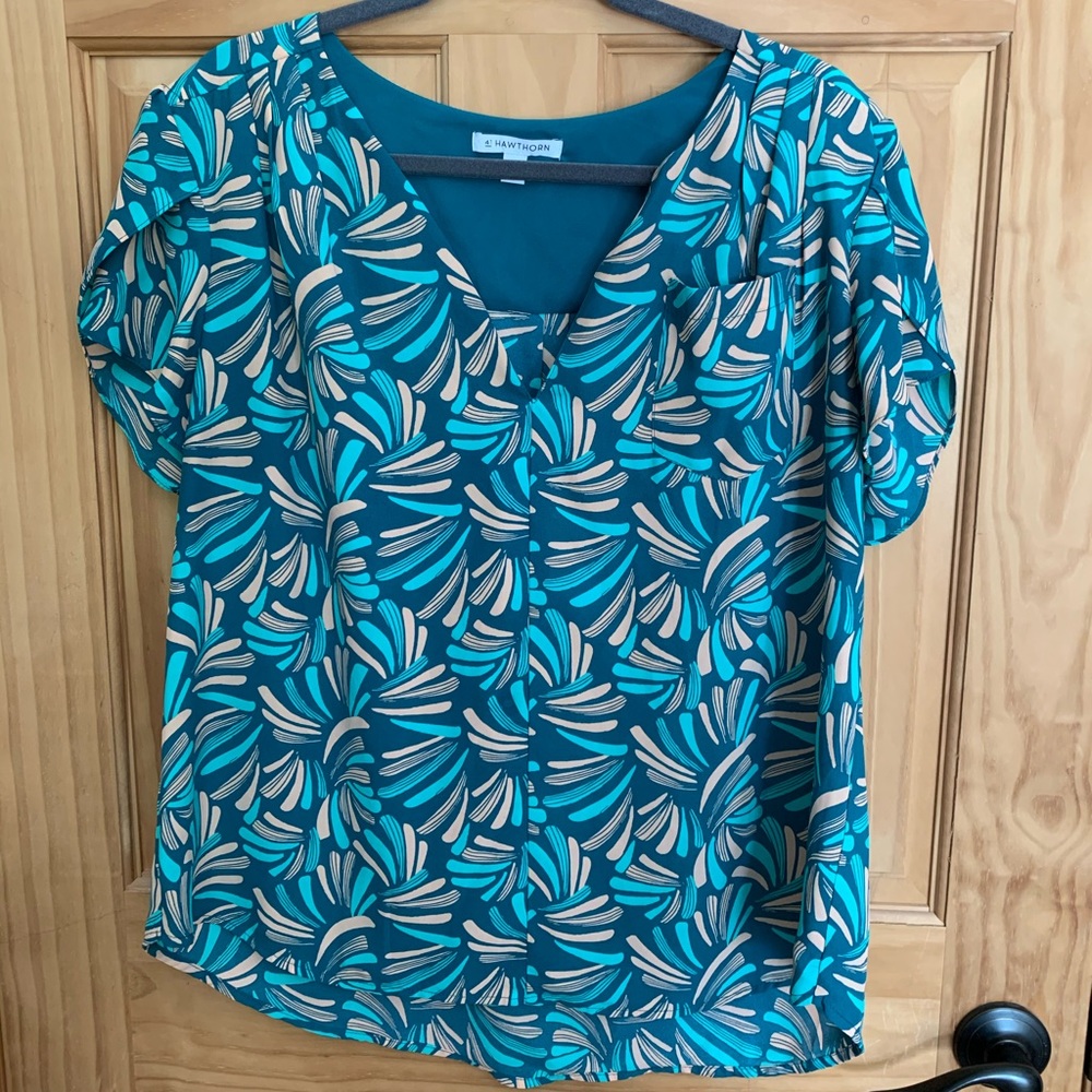 Short sleeve blouse